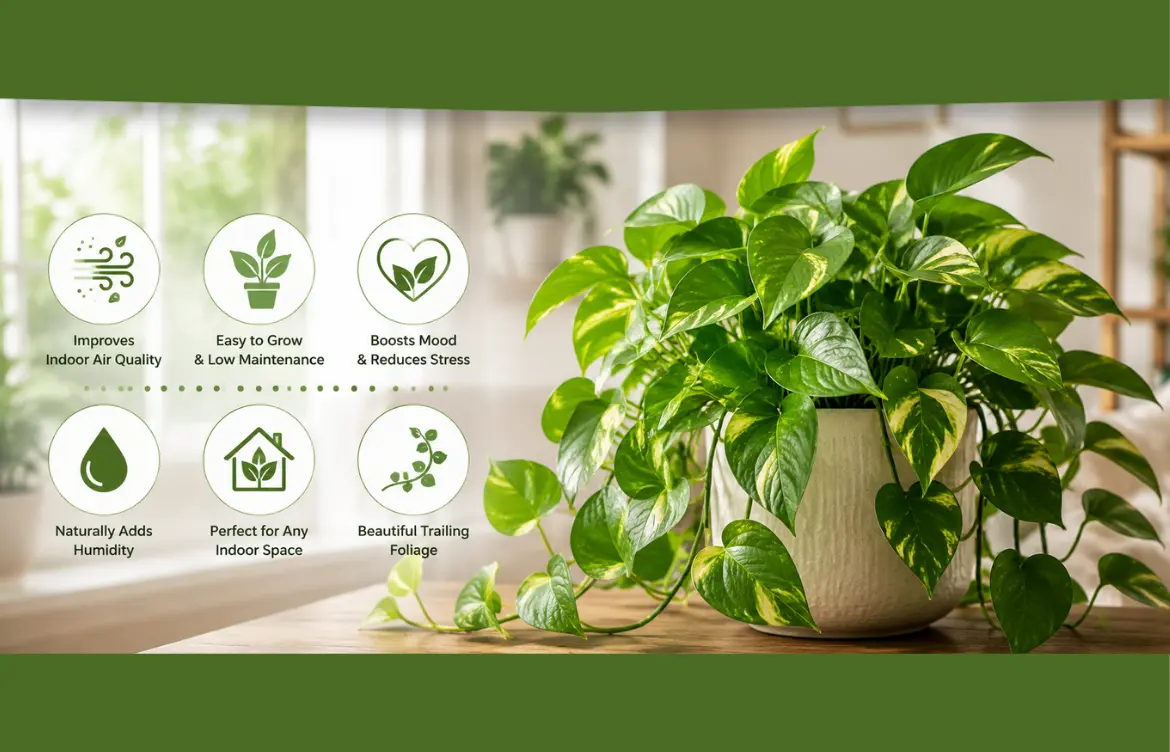 15 Amazing Pothos Plant Benefits That Make It the Perfect Houseplant