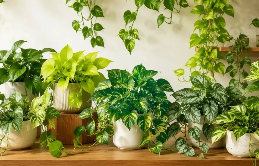 15 Beautiful Pothos Plant Varieties: Types, Features, and Care Guide
