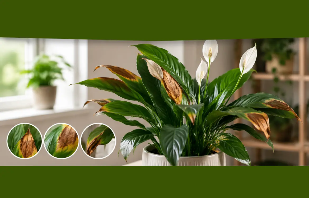 Peace Lily Brown Leaves: Causes, Fixes, and How to Keep Leaves Green