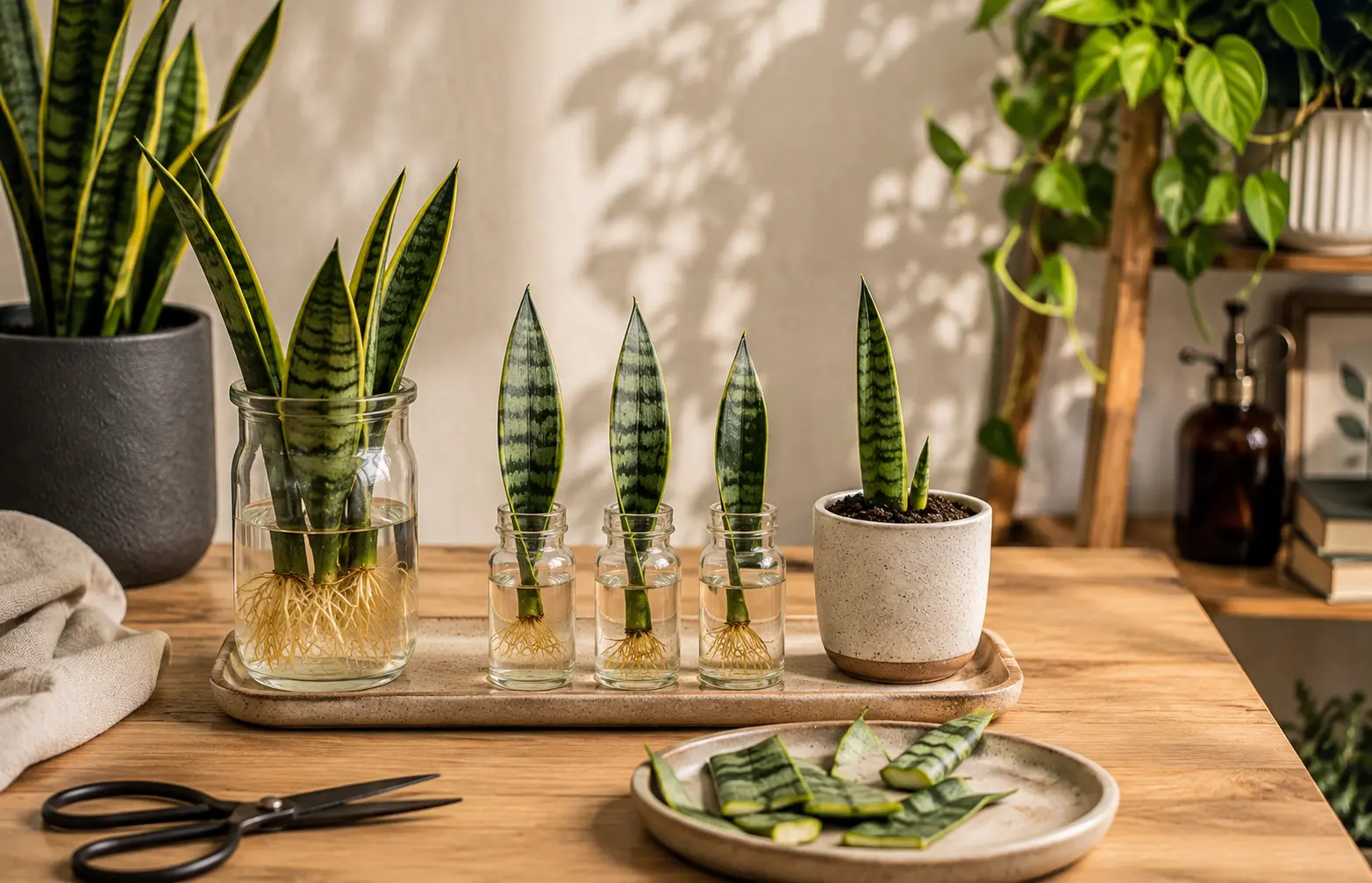 Snake Plant Propagation