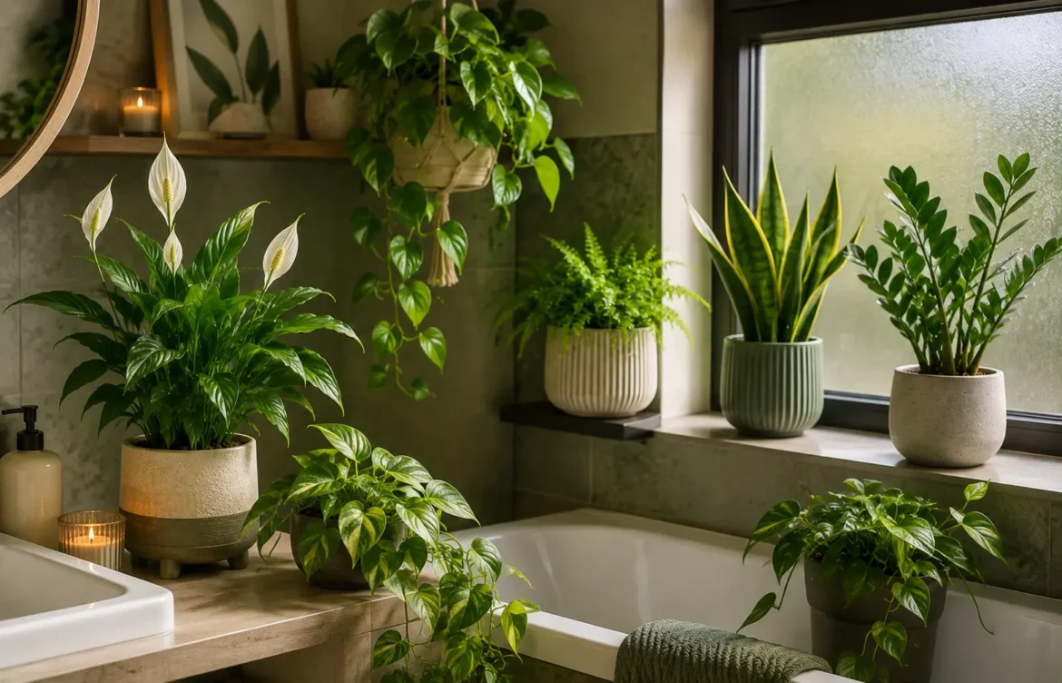 Best Low Light Plants for the Bathroom